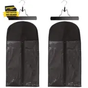 2 Pack Hair Extension Storage Bag Hair Extension Hanger Strong Holder Dust-Proof