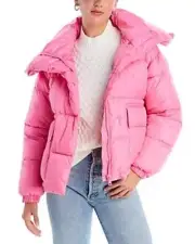 Aqua Cire Wonder Short Puffer Jacket size S EK-44