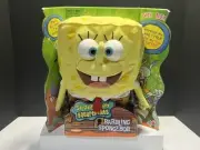 Vintage 2000 Mattel • NEW IN BOX • SpongeBob SquarePants Babbling Plush • WORKS