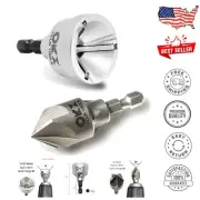 Versatile HSS Deburring Hammer Drill Bit Set - Effective on Various Materials