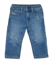 Diesel Kids D-Jools-B Distressed Jeans 36M Blue