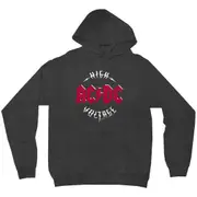 Hoodie - High Voltage Red Logo Distressed Hoodie