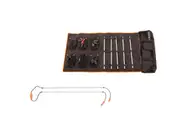 KINGS Complete 5 Bar Camp Light Kit + Orange LED Camping Light Extension Kit 12v