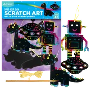 Art Star Make Your Own Scratch Art Kit Makes 8