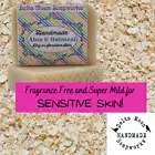 Handmade Fragrance Free Goat Milk Soap, Unscented, super mild, + samples