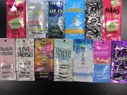 5 VARIOUS PACKETS OF SNOOKI TANNING LOTION