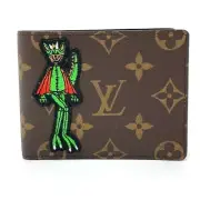 UNUSED LOUIS VUITTON M80156 Animal Monogram Portefeuille Slender NM Wallet