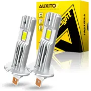AUXITO H1 Bulb LED Headlight Low High Beam Conversion Lamp Kit 6500K High Power (for: Smart)