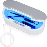 Nail Tools Sterilizer,LXIANGN Multi-function Blue Light Aromatherapy Cleaning Sterilizer Box For Jewelry Glasses Phone Nail Manicure Make Up Tools