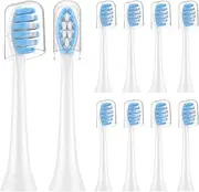 [MRYUESG] 2023 Upgraded, Extra-Soft Toothbrush Replacement Heads Compatible with Philips Sonicare for Sentive Gum, 10 Pack, Electric Brush Head for Phillips G2 4100 Plaque Control
