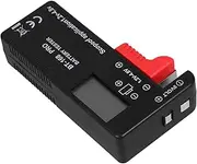 Hoement Portable Battery Voltage Tester with LCD Display for Aa AAA C Precision Voltage Checking Easy to Carry