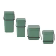 Brabantia Waste Bin Sort & Go (Fir Green) - 16L