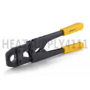 3/4" PEX Crimp Crimper Crimping Tool for PEX Tubing with Go-No-Go gauge