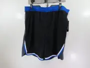New AND 1 Basketball Short Size 3XL Black Blue Gray Elastic Drawstring Pockets