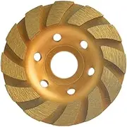Gunpla 105 x 22mm Turbo Diamond Cup Wheel, Grinding Cup Wheel Disc 12 Segs Masonry Stone Cutting Tool for Concrete Angle Grinder