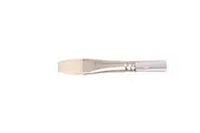 Jasart Interlocking Size 12 Acrylic Art Craft Paint Flat Brush Fine Hog Bristle