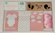 Nicoles Nursery Gift Tag Kit It's A Girl Baby Shower Rubber Stamp Tags Thank You
