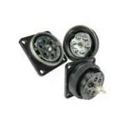 A● SMC DM6S-04N Aviation Plug Multi-Connector New