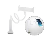 Universal Lazy Bracket Mobile Phone Gooseneck Stand Holder Desk For White