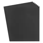 EVA Foam Sheets, [for Cards] - 11x8 Inch 1.7mm Thickness / Black / 6 Pcs