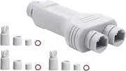 100mbps POE Repeater POE Injector Adapter, 1 in 2 Out PoE Repeater, Extend Additional 100m(328ft)