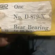 Ridgid Rear Bearing 44120 for Model 802 Pipe Threader