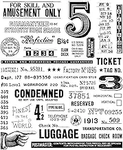 Stampers Anonymous Eccentric Clear Stamp for Card Making, Scrapbooking and Mixed Media, Gray
