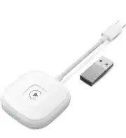 Wireless CarPlay Adapter, 2023 Upgrade Plug and Play Dongle Converts Wired to W