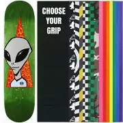 ALIEN WORKSHOP Skateboard Deck VISITOR 8.25" (Asst Clrs) With Griptape