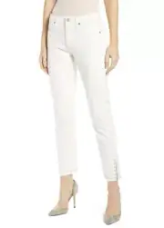 Women’s Citizens Of Humanity Jazmin Studded Ankle Jeans in Natural Pearl Sz 30