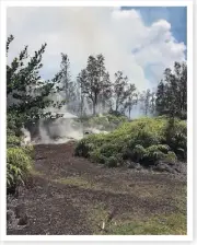 Kilauea Volcano Hawaii Fissure 4 Steam 2018 Silver Halide Photo