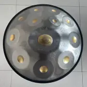 22” 12 Note Handpan Steel Tongue Drum Musical Instrument Folk Sounds of Nature