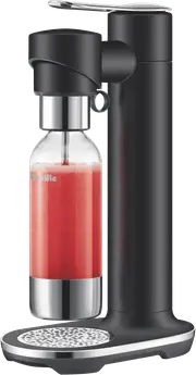 Breville The InFizz Fusion Sparkler Black Truffle