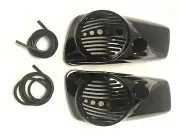 Mutazu 8" Speaker Lids w/ Tweeter port for Harley 2014 up Touring Models