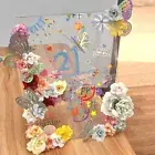 Acrylic Butterfly Photo Frame DIY Birthday Photo Frame Photo Display Stand