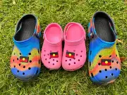 4pcs Aboriginal Flag Indigenous First Nations Shoes Charms for Jibbitz for Crocs
