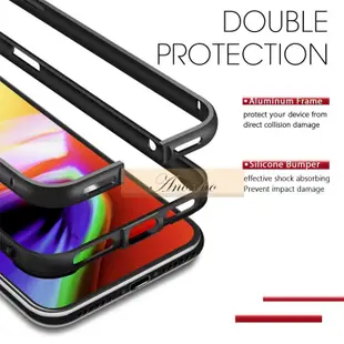 HUMIXX Aluminum TPU Hybrid Shockproof Bumper Case for iPhone XS / X 邊框手機殼 10 邊框殼