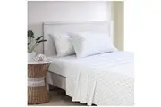 Tommy Bahama Diamond Palm Sheet Set Breeze Blue