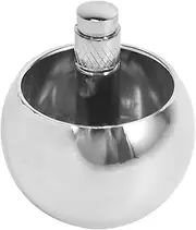 Tuperoymse Tippe Top Metal Flip Over Top Stainless Steel Top Amazing Toy, Silver