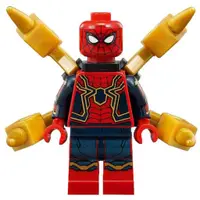 在飛比找蝦皮購物優惠-LEGO 樂高 76108 鋼鐵蜘蛛人 裝備配件齊全 單人偶