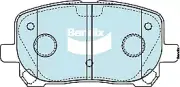Bendix General CT Front Brake Pad Set for Toyota Noah/Voxy AZR60G, AZR65 2.0L 1A