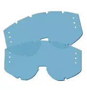 2x Progrip Roll OFF LENS ANTI FOG SCRATCH Blue Motocross Enduro MTB RNR