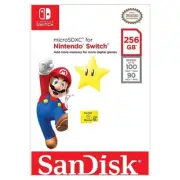 256GB SanDisk Micro SD Nintendo Switch Memory Card