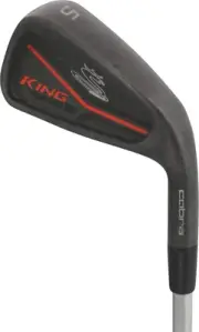 Left Handed Cobra King Forged CB Black 4-PW, AW Iron Set Stiff Steel New