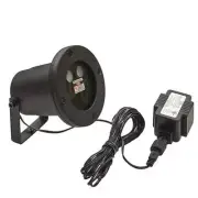 NEW 6 Pattern 6 Hr Timer 12V Adapter Laser Light with Red/Green LED Lights