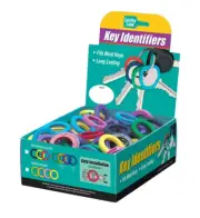 Lucky Line 16707 Key Identifier Medium Neon Asst 200 Per Box