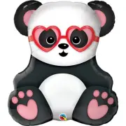 Balloon Lovestruck Panda Bear 32in/81cm #54882