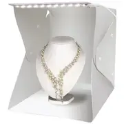 Vivitar 11" Magnetic Assembly Light Box Photography LED Light Tent Photo Studio