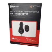 iSIMPLE FM TRANSMITER BLUETOOTH BT43IS NWT