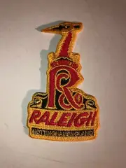 RALEIGH BICYCLE HEADBADGE PATCH BICYCLE patch SEW ON - IRON ON HERON